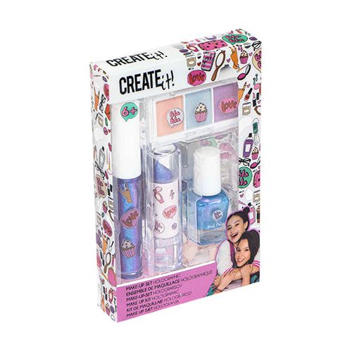 Create it makeup sæt med 4 dele.