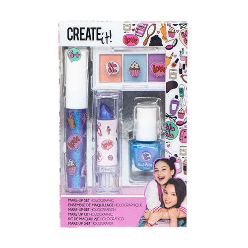 Create it makeup sæt med 4 dele.