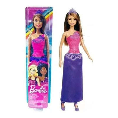 Barbie dukke med lille hårbøjle