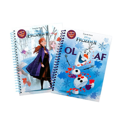 Frozen glitter notesbog med klistermærker