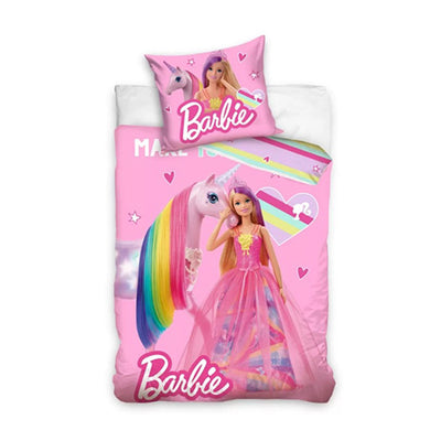 Barbie unicorn senior sengesæt 100% bomuld