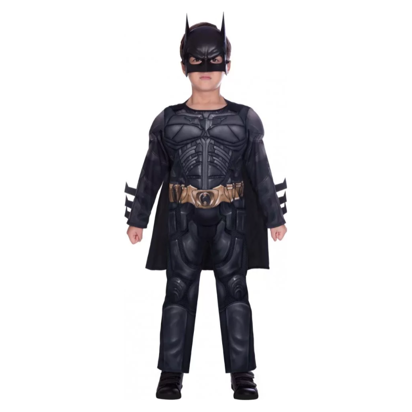 Batman knight kostume 3-4 år