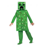 Minecraft Creeper kostume 4-6 år