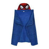 Spiderman poncho/håndklæde Blå Bomuld