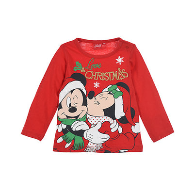 Disney Minnie+Mickey juletrøje 0-2 år