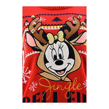 Disney Minnie Mouse "Jingle bell fun" julesweater Voksen S-XL