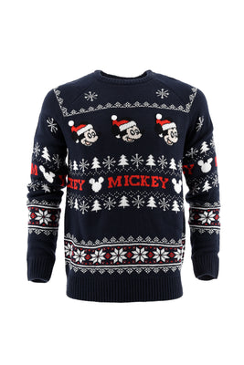 Disney Mickey Mouse julesweater - Voksen S-XL