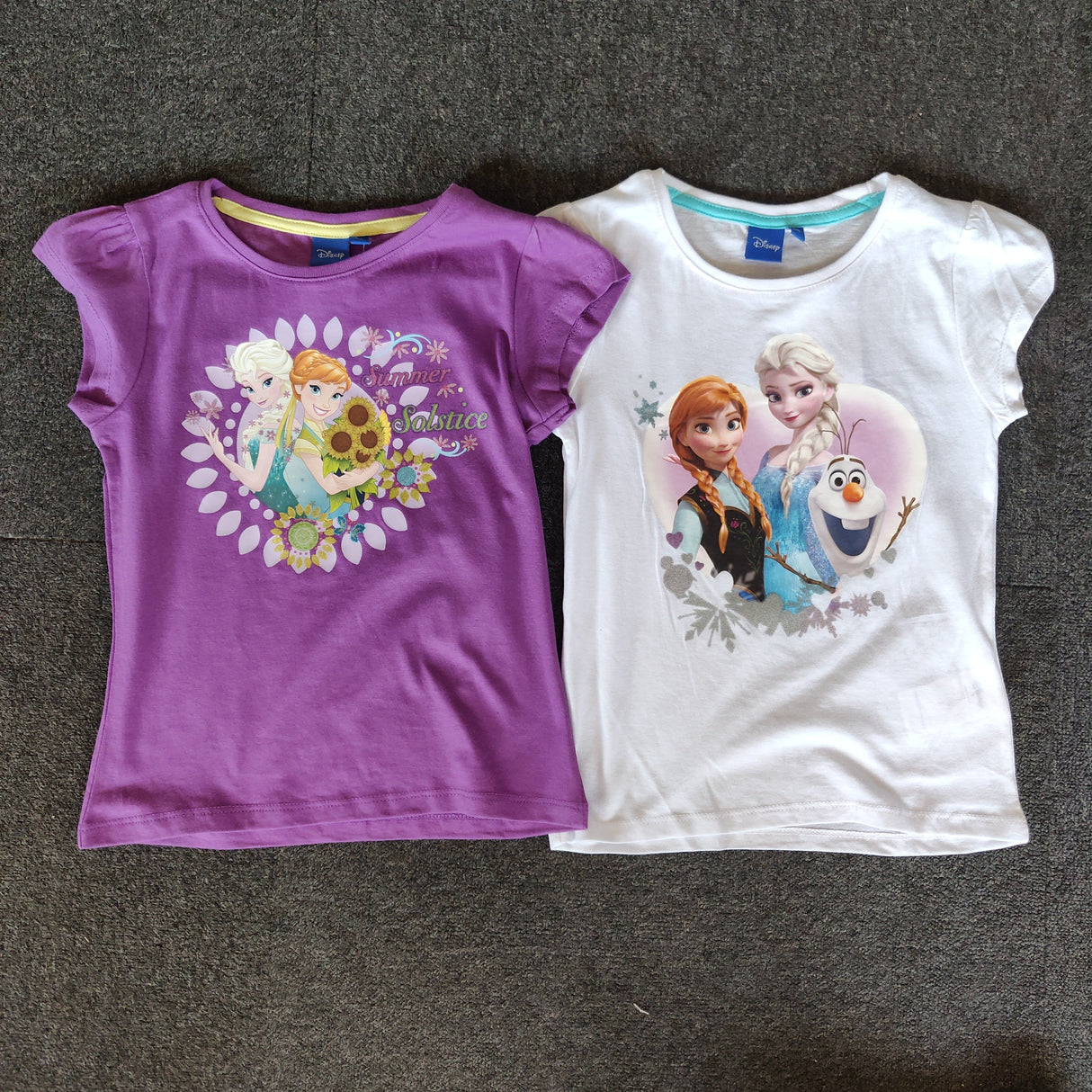 Tøjpakke 6 år - Frozen t-shirts