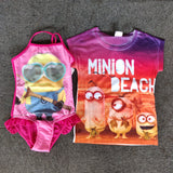 Tøjpakke 4-6 år - Minions t-shirt & badedragt