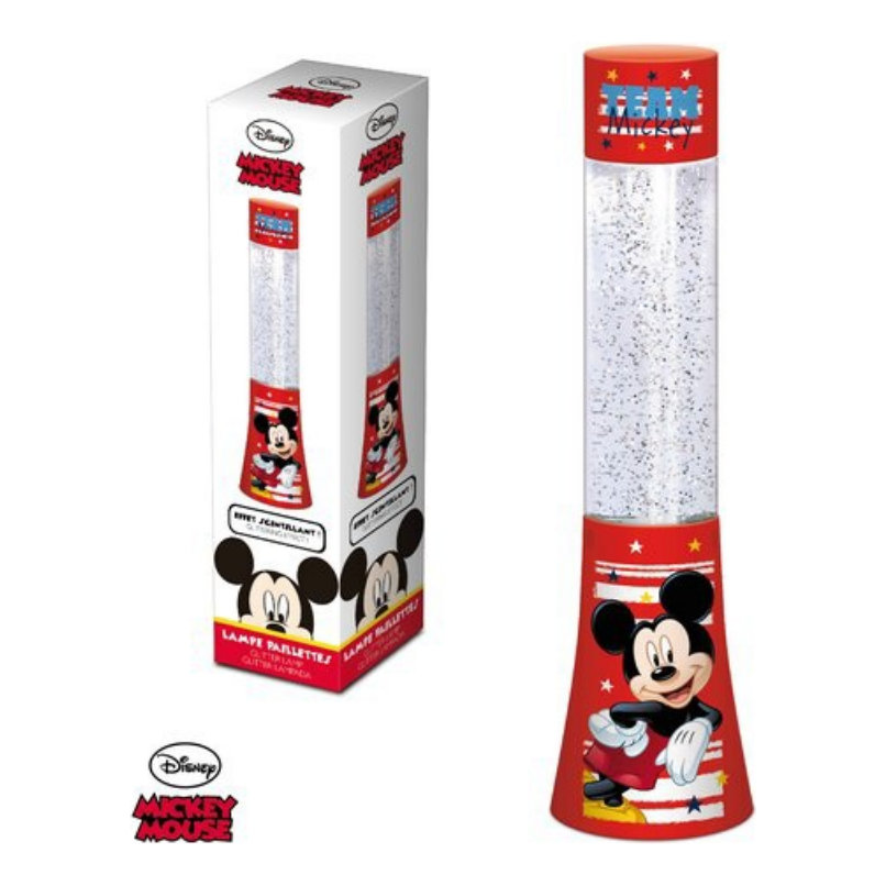 Mickey Mouse glitterlampe