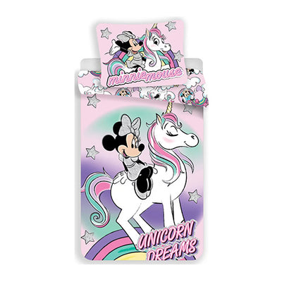 Minnie Mouse unicorn senior sengesæt 100% Bomuld