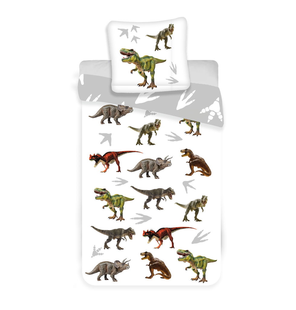 Dinosaur Junior sengesæt 100x140 cm bomuld