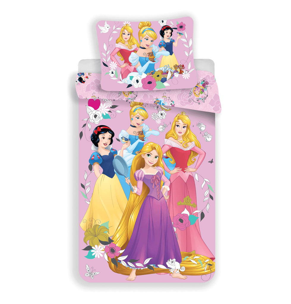 Disney Prinsesser Junior Sengesæt 100x140 cm Bomuld Sengetøj