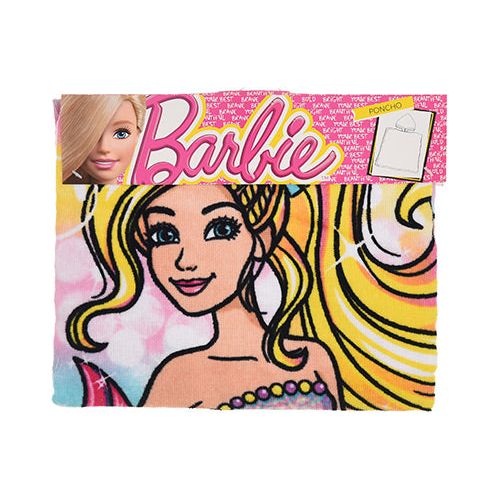Barbie "Mermaid" håndklæde/poncho i 100% bomuld