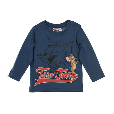 Tom og Jerry langærmet bluse navy