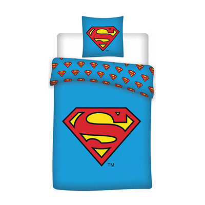 Supermand sengesæt senior 100% bomuld