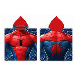 Spiderman poncho/håndklæde 100% bomuld