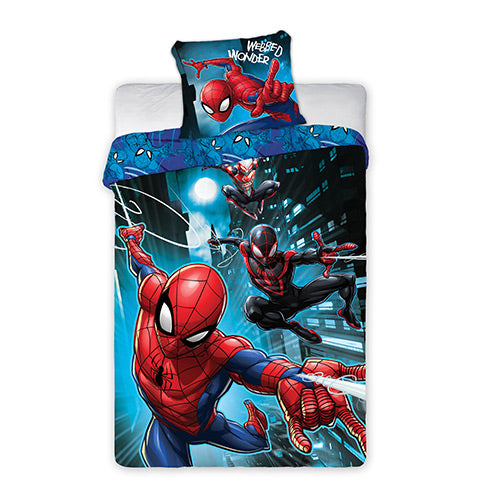 Spiderman senior sengesæt 100% bomuld