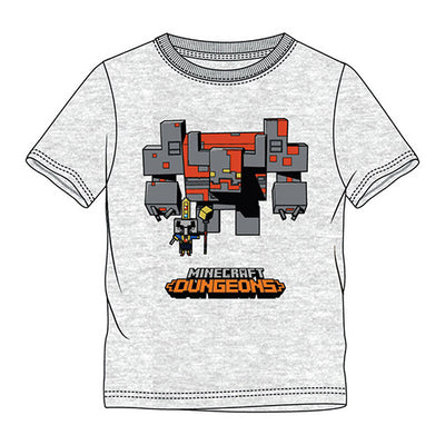 Minecraft T-Shirt 6-12 år Bomuld
