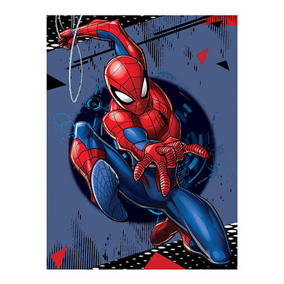Spiderman fleecetæppe 100x140 cm