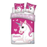 Unicorn "Dream" Senior sengesæt 140x200 cm