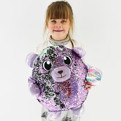 Kæmpe Shimmeez palliett bamse 