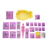 Barbie Color Reveal Doll med 25 overraskelser Skum Party Ananas 32x39cm
