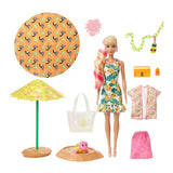 Barbie Color Reveal Doll med 25 overraskelser Skum Party Ananas 32x39cm