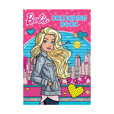 Barbie malebog hearts