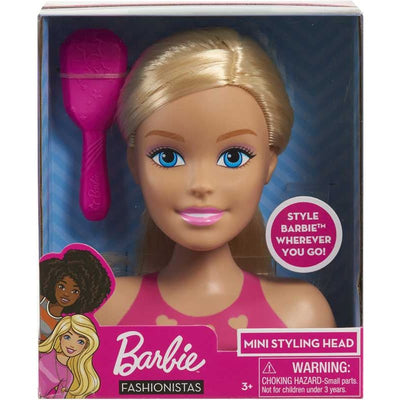 Barbie styling hovede med børste