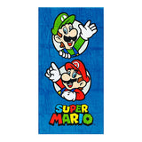 Super Mario håndklæde 100% bomuld 70x140 cm
