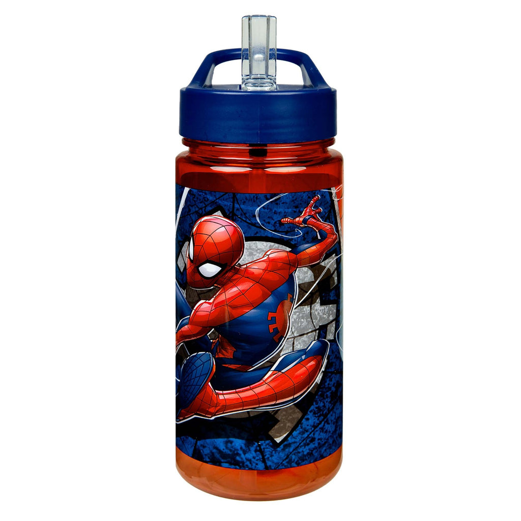 Spiderman Drikkedunk med Sugerør 400ML