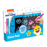 Babyshark "glow in the dark" magnet tegnetavle