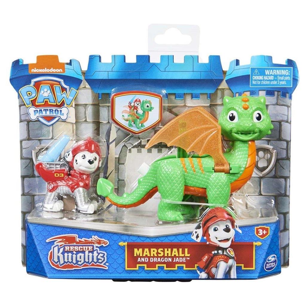 Paw Patrol knights - Marshall og drage