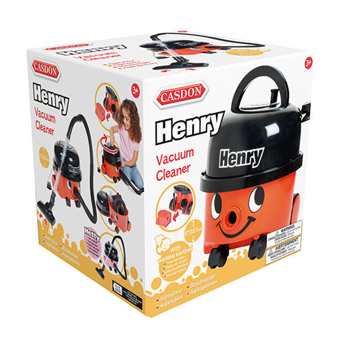 Henry legetøjs støvsuger ægte sug)