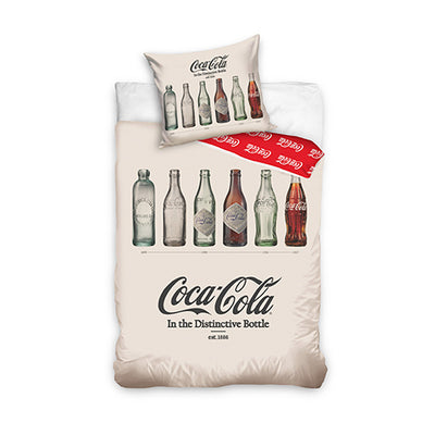 Coca Cola retro senior sengesæt 100% bomuld
