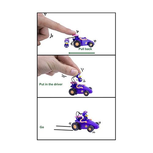 Disney mini Pull back car incl figur