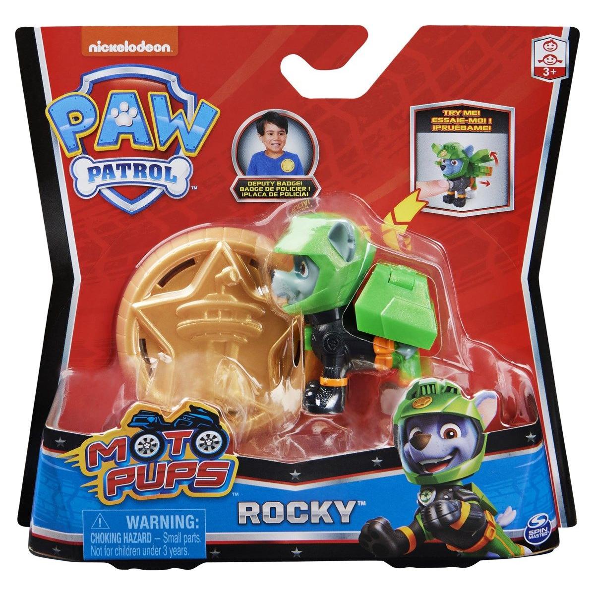 Paw Patrol Moto Pup hero Rocky figur