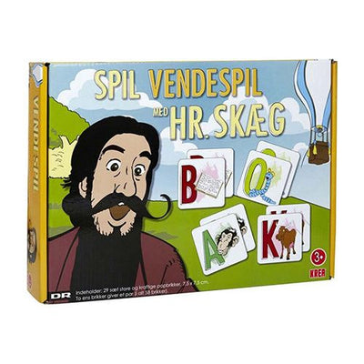 Hr Skæg vendespil (bogstaver)