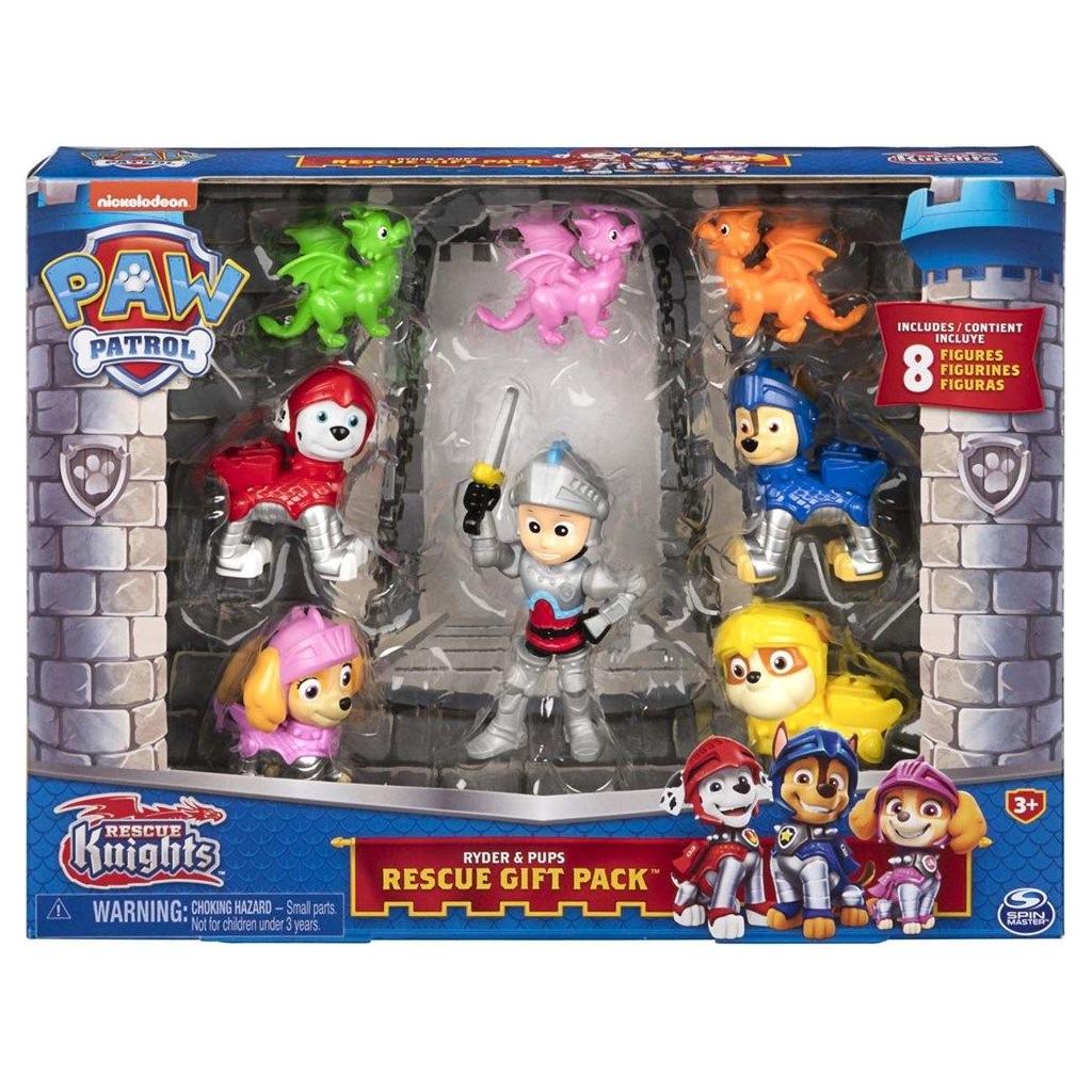 Paw Patrol knights 8 pack figurer