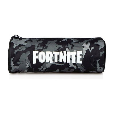 Fortnite Camouflage Penalhus Sort 22x8x8 cm