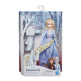 Frozen Elsa dukke med elektronisk børste