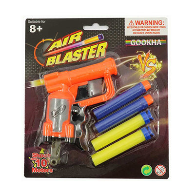 Air blaster pistol med skum patroner