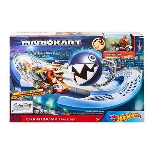 Hot Wheels Mario Kart Chain Chomp Track Set