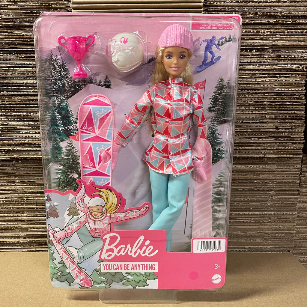 Barbie “you Can be anything” Snowboarder