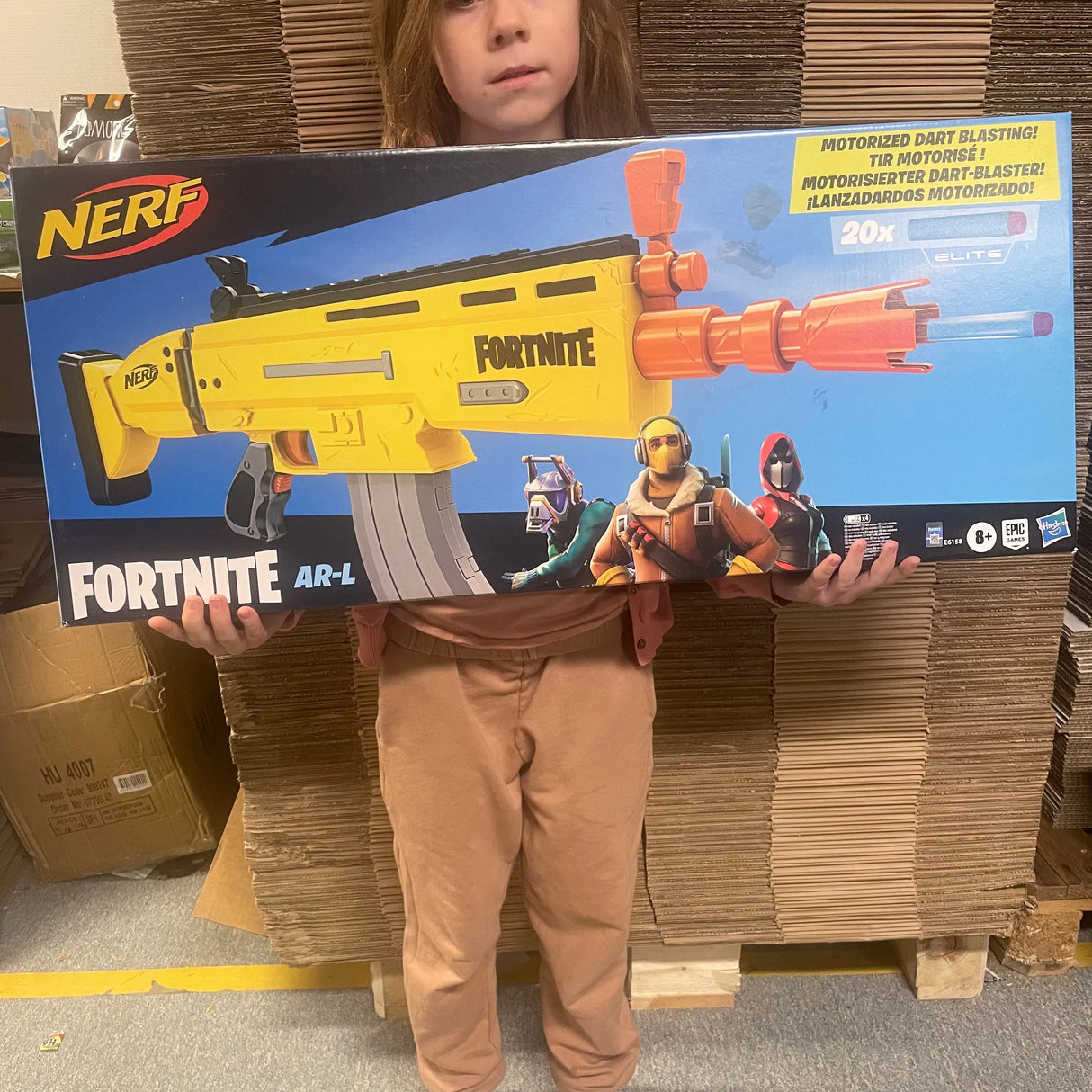 Fortnite kæmpe nerf gun