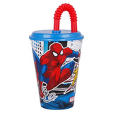 Spiderman krus med sugerør