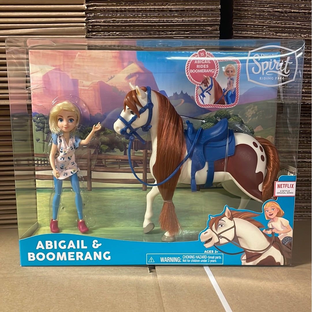 Spirit riding free "Abigail & Boomerang"