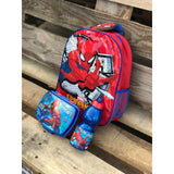 Spiderman Startersæt rygsæk/madkasse/drikkedunk