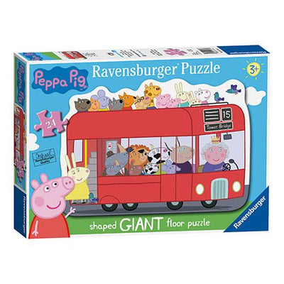 Kæmpe Gurli gris gulv puslespil “turistbus”